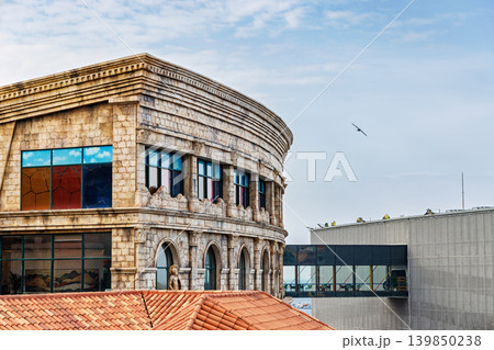 Phu Quoc, Vietnam - January 3 2026: Contrasting Rooftops and Facades in Phu Quoc Skyline 139850238