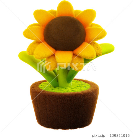 3d render. sunflower. 3d Illustration 139851016