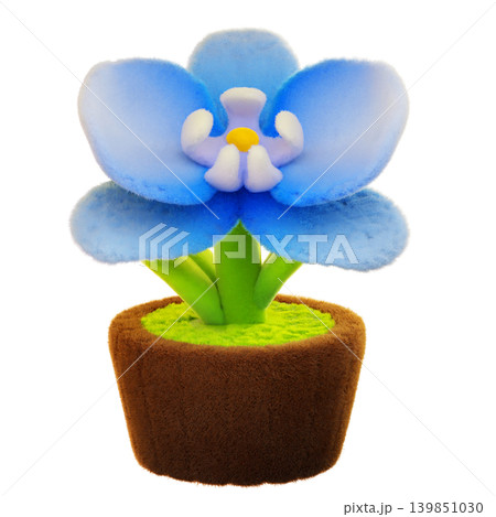 3d render. Orchid flower. 3d Illustration 139851030
