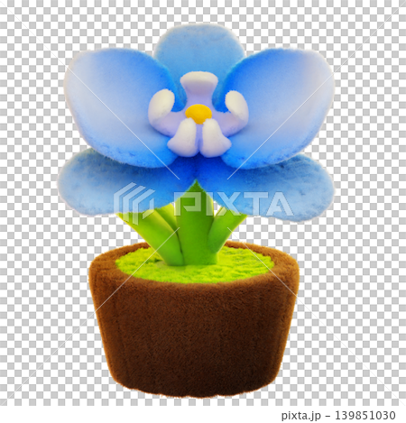 3d render. Orchid flower. 3d Illustration 139851030