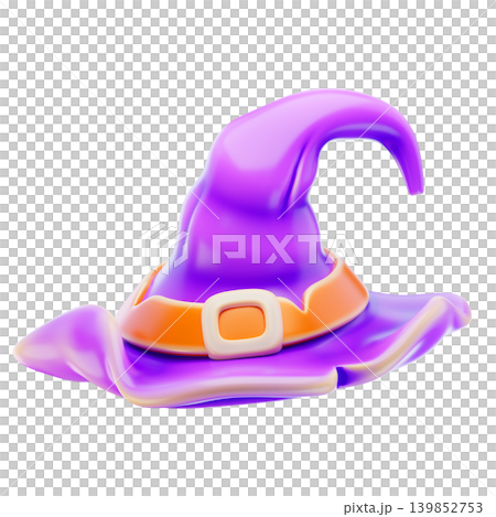 Witch Hat 3d render icon Witch Hat 3d render icon 139852753