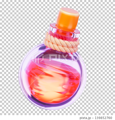Potion 3d render icon 139852760