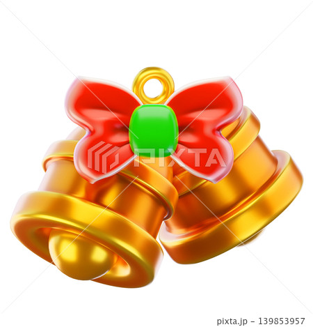 Bell 3d render icon Bell 3d render icon 139853957