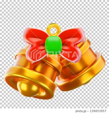Bell 3d render icon Bell 3d render icon 139853957