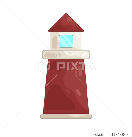 Illustration of watchtower Illustration of watchtower 139854068