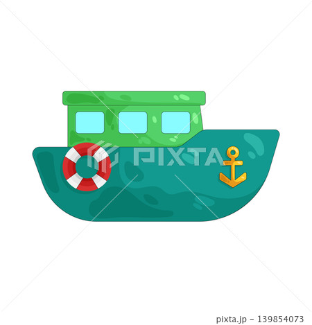Illustration of boat Illustration of boat 139854073