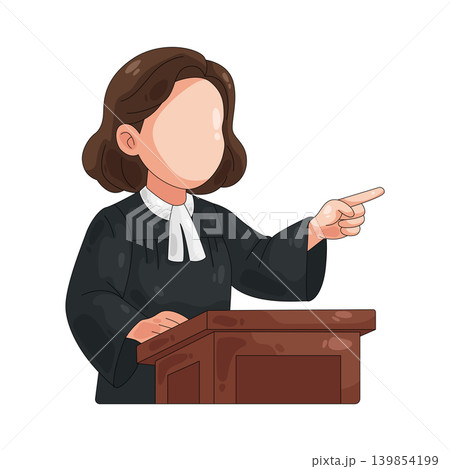 Illustration of attorney  139854199