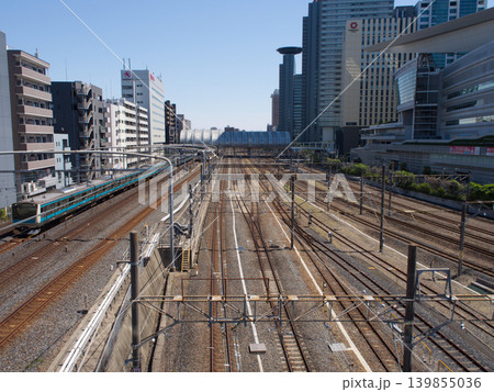 さいたま新都心と線路 さいたま新都心と線路 139855036