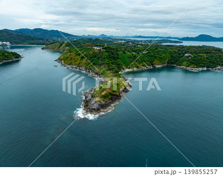 Aerial view sea in summer season at Phuket island Thailand 139855257