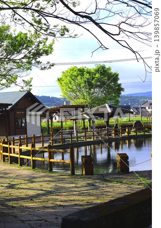 鹿児島県「日本名水百選」丸池湧水 139857069
