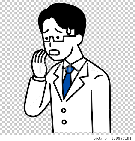 The male doctor was shaken. The male doctor was shaken. 139857191
