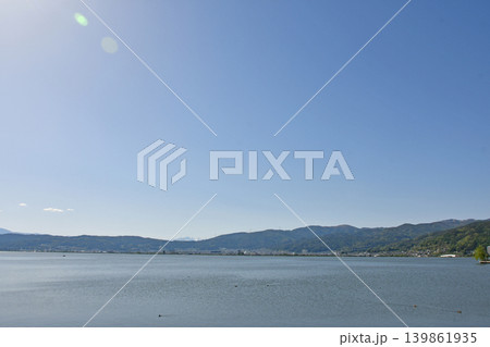 諏訪湖　長野県諏訪市 139861935
