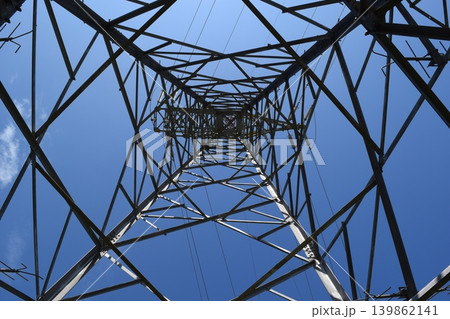 送電塔 高電圧交流 送電塔 高電圧交流 139862141