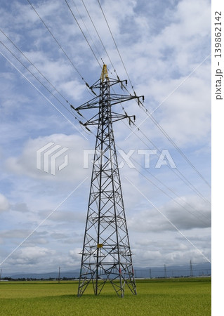 送電塔 高電圧交流 139862142