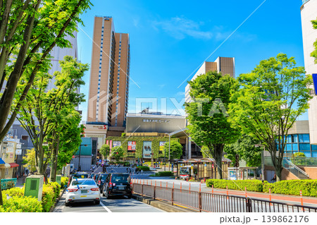 東京 品川区 JR大井町駅前の都市風景 東京 品川区 JR大井町駅前の都市風景 139862176