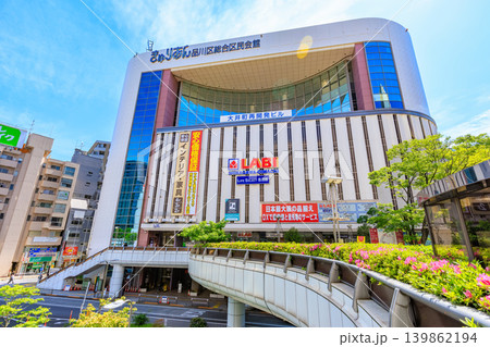 東京 品川区 JR大井町駅前の都市風景 東京 品川区 JR大井町駅前の都市風景 139862194