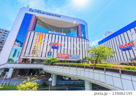 東京　品川区　JR大井町駅前の都市風景 139862195