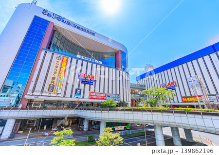 東京 品川区 JR大井町駅前の都市風景 東京 品川区 JR大井町駅前の都市風景 139862196