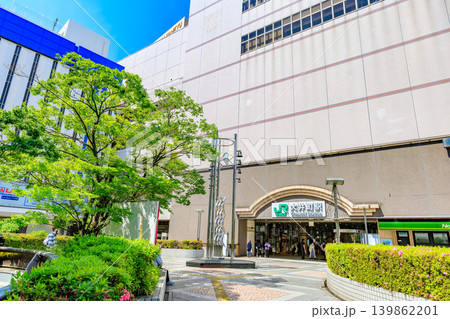 東京 品川区 JR大井町駅前の都市風景 東京 品川区 JR大井町駅前の都市風景 139862201