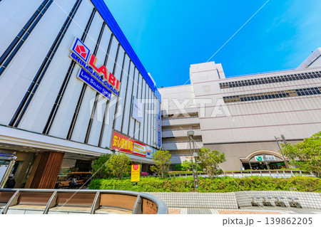 東京 品川区 JR大井町駅前の都市風景 東京 品川区 JR大井町駅前の都市風景 139862205
