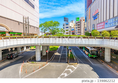 東京　品川区　JR大井町駅前の都市風景 139862212