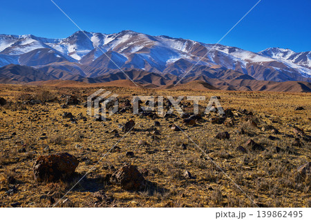 Hight mountains Kyrgyzstan landscape Hight mountains Kyrgyzstan landscape 139862495