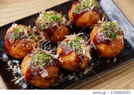 大阪名物 たこ焼き 大阪名物 たこ焼き 139864505