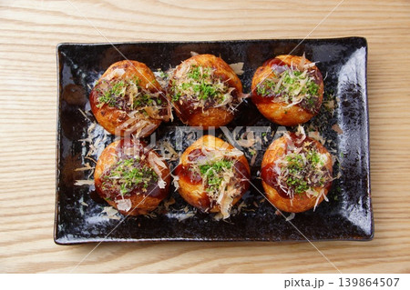 大阪名物　たこ焼き 139864507