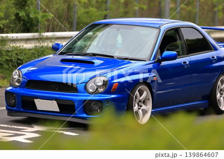 青い国産スポーツカー 青い国産スポーツカー 139864607