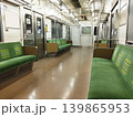 レトロな電車社内 139865953