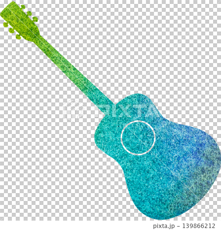 Beautiful watercolor classical guitar icon image illustration Beautiful watercolor classical guitar icon image illustration 139866212