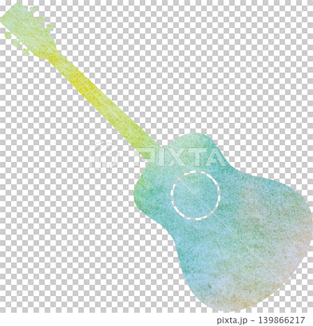 Beautiful watercolor classical guitar icon image illustration Beautiful watercolor classical guitar icon image illustration 139866217