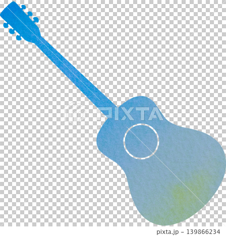 Beautiful watercolor classical guitar icon image illustration Beautiful watercolor classical guitar icon image illustration 139866234