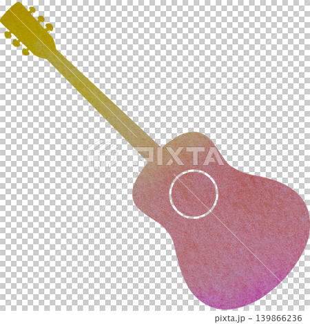 Beautiful watercolor classical guitar icon image illustration Beautiful watercolor classical guitar icon image illustration 139866236