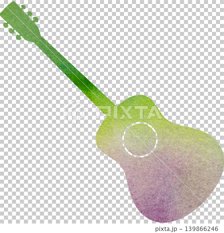 Beautiful watercolor classical guitar icon image illustration Beautiful watercolor classical guitar icon image illustration 139866246