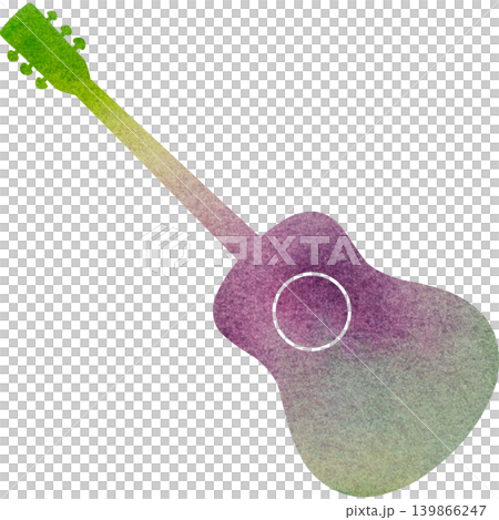 Beautiful watercolor classical guitar icon image illustration Beautiful watercolor classical guitar icon image illustration 139866247