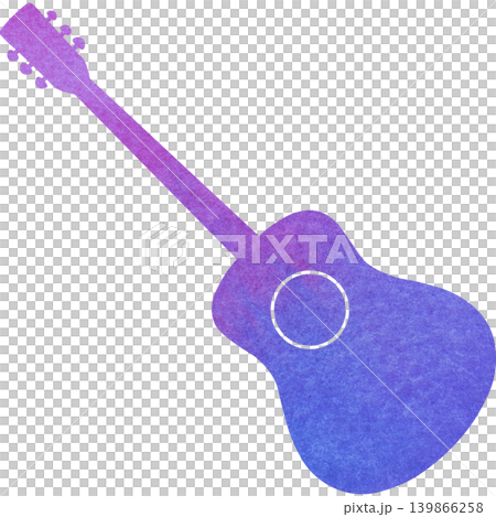 Beautiful watercolor classical guitar icon image illustration Beautiful watercolor classical guitar icon image illustration 139866258