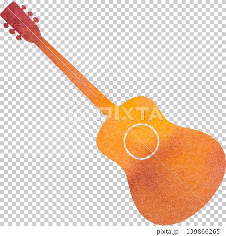 Beautiful watercolor classical guitar icon image illustration Beautiful watercolor classical guitar icon image illustration 139866265