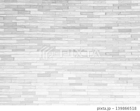 White and Grey Stacked Wooden Veneer Wall Background. 139866518