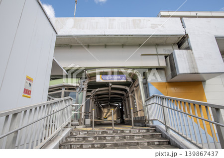 横浜シーサイドライン 並木中央駅 神奈川県横浜市金沢区幸浦 横浜シーサイドライン 並木中央駅 神奈川県横浜市金沢区幸浦 139867437