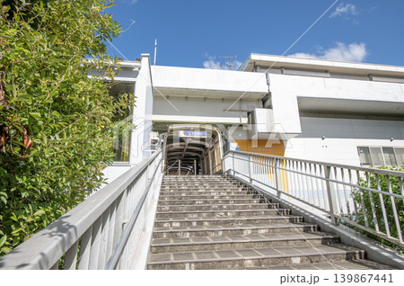 横浜シーサイドライン 並木中央駅 神奈川県横浜市金沢区幸浦 横浜シーサイドライン 並木中央駅 神奈川県横浜市金沢区幸浦 139867441