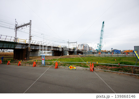 京成本線 荒川橋梁架替工事 2026年 京成本線 荒川橋梁架替工事 2026年 139868146