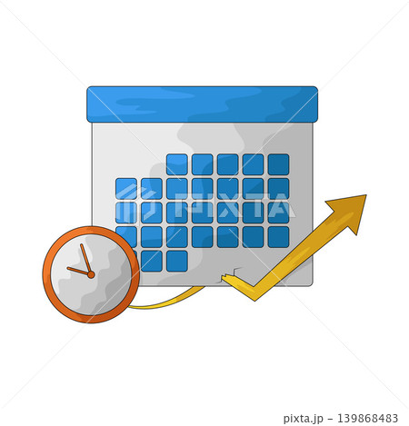Illustration of Deadline Illustration of Deadline 139868483