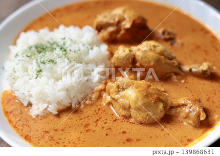 ドラムスティックチキンを使ったバターチキンカレー ドラムスティックチキンを使ったバターチキンカレー 139868631