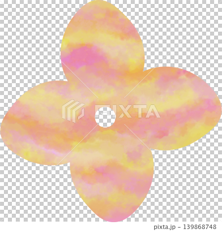 Beautiful watercolor pattern small flower icon image illustration Beautiful watercolor pattern small flower icon image illustration 139868748