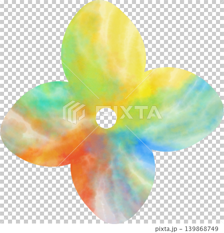 Beautiful watercolor pattern small flower icon image illustration Beautiful watercolor pattern small flower icon image illustration 139868749