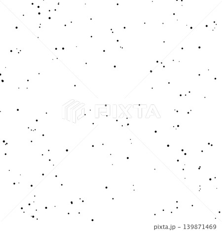 まばらな手書き風ドットの星屑ノイズテクスチャ背景 ポップでかわいいスプラッター素材 まばらな手書き風ドットの星屑ノイズテクスチャ背景 ポップでかわいいスプラッター素材 139871469