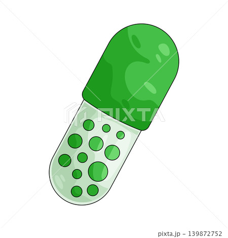 Illustration of capsule  139872752