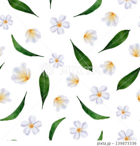 Plumeria seamless pattern Plumeria seamless pattern 139873336
