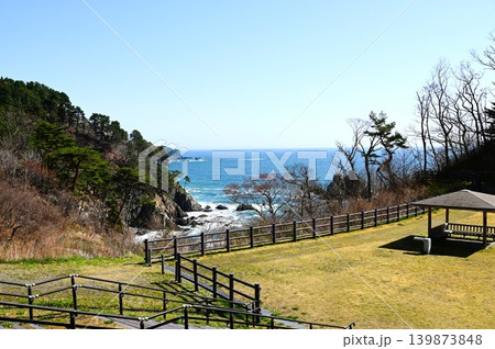 三陸復興国立公園 山王岩付近の風景 三陸復興国立公園 山王岩付近の風景 139873848